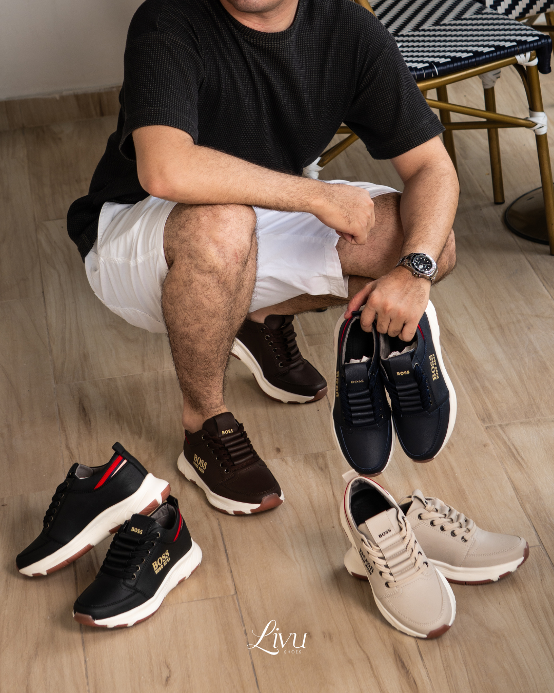 Tenis para hombre tipo Sneakers Monaco